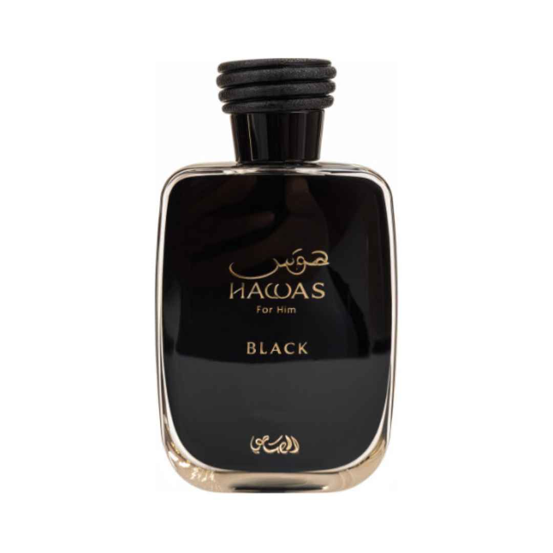 RASASI HAWAS BLACK EDP FOR MEN DECANT - 10 ml -Hadiyyeh