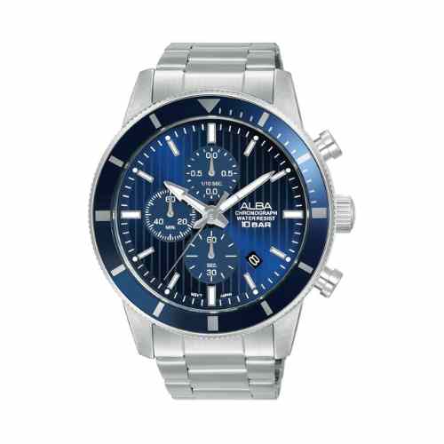 Alba chronograph water hot sale resist 10 bar