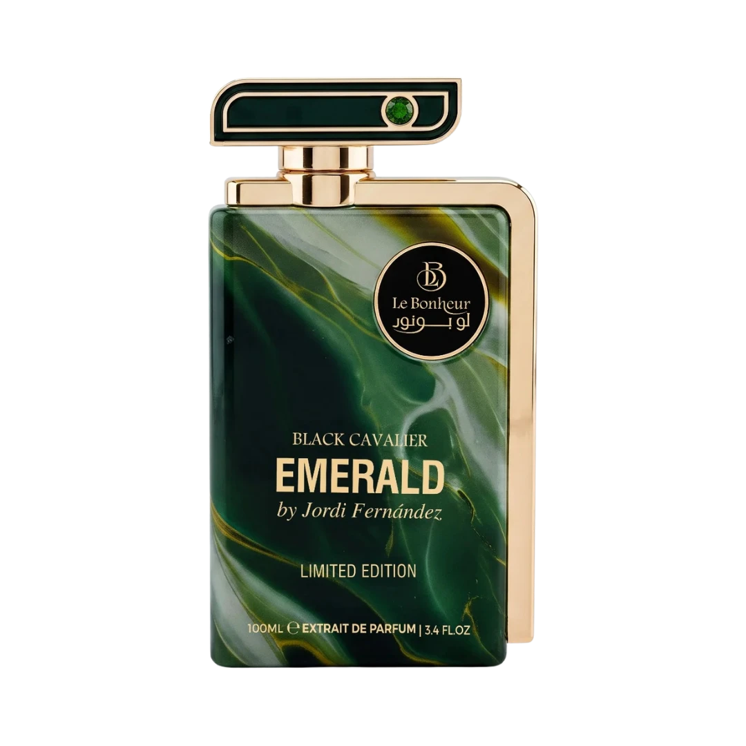LE BONHEUR BLACK CAVALIER EMERALD EXTRAIT UNISEX