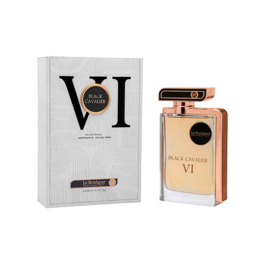 LE BONHEUR BLACK CAVALIER VI PARFUM FOR MEN
