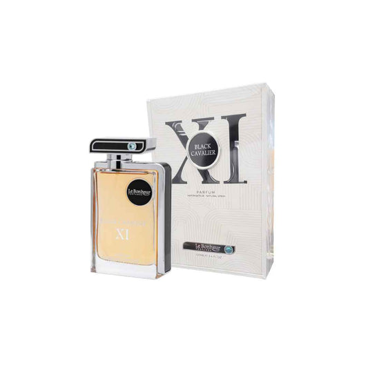 LE BONHEUR BLACK CAVALIER XI PARFUM FOR MEN
