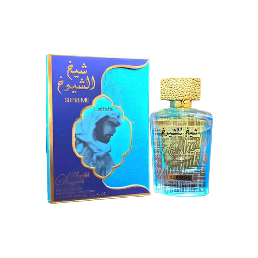 LATTAFA SHEKH AL SHUYUKH SUPREME EDITION EDP FOR MEN - 100 ml -Hadiyyeh