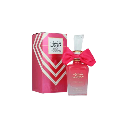 ARD AL ZAAFARAN BINT HOORAN ROSE PASSION EDP FOR WOMEN - 100 ml -Hadiyyeh