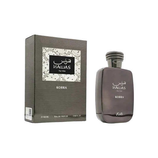 RASASI HAWAS KOBRA EDP FOR MEN - 100 ml -Hadiyyeh