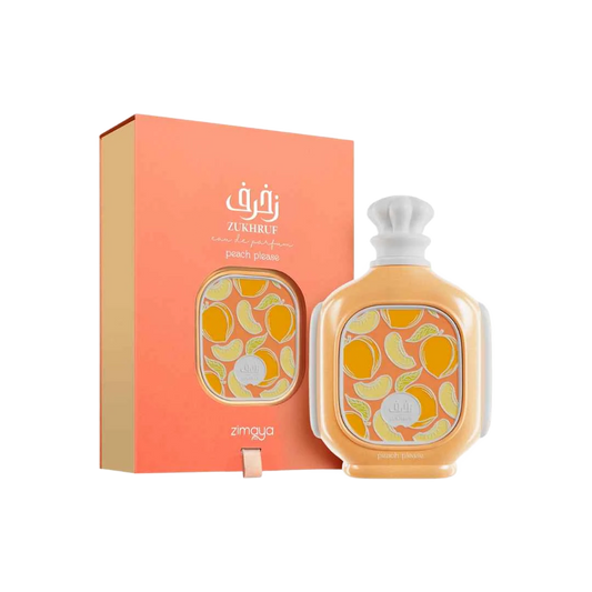 ZIMAYA ZUKHRUF PEACH PLEASE EDP FOR WOMEN - 100 ml -Hadiyyeh