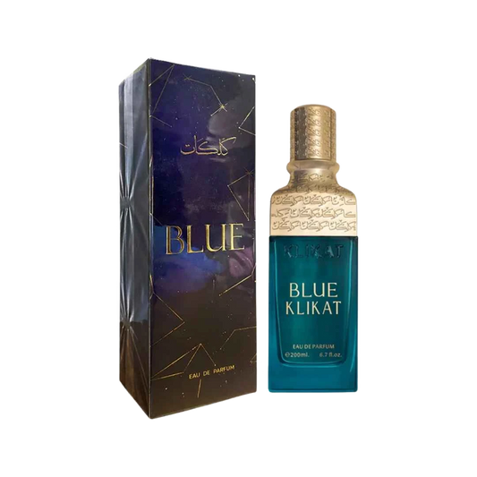 AL EZZ OUD BLUE KLIKAT EDP FOR MEN - 200 ml -Hadiyyeh
