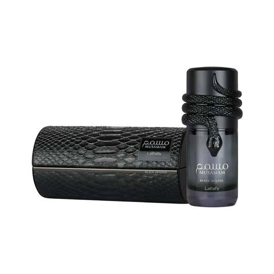 LATTAFA MUSAMAM BLACK INTENSE EDP FOR MEN - 100 ml -Hadiyyeh