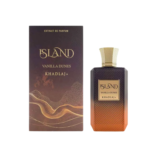 KHADLAJ ISLAND VANILLA DUNES EXTRAIT UNISEX - 100 ml -Hadiyyeh