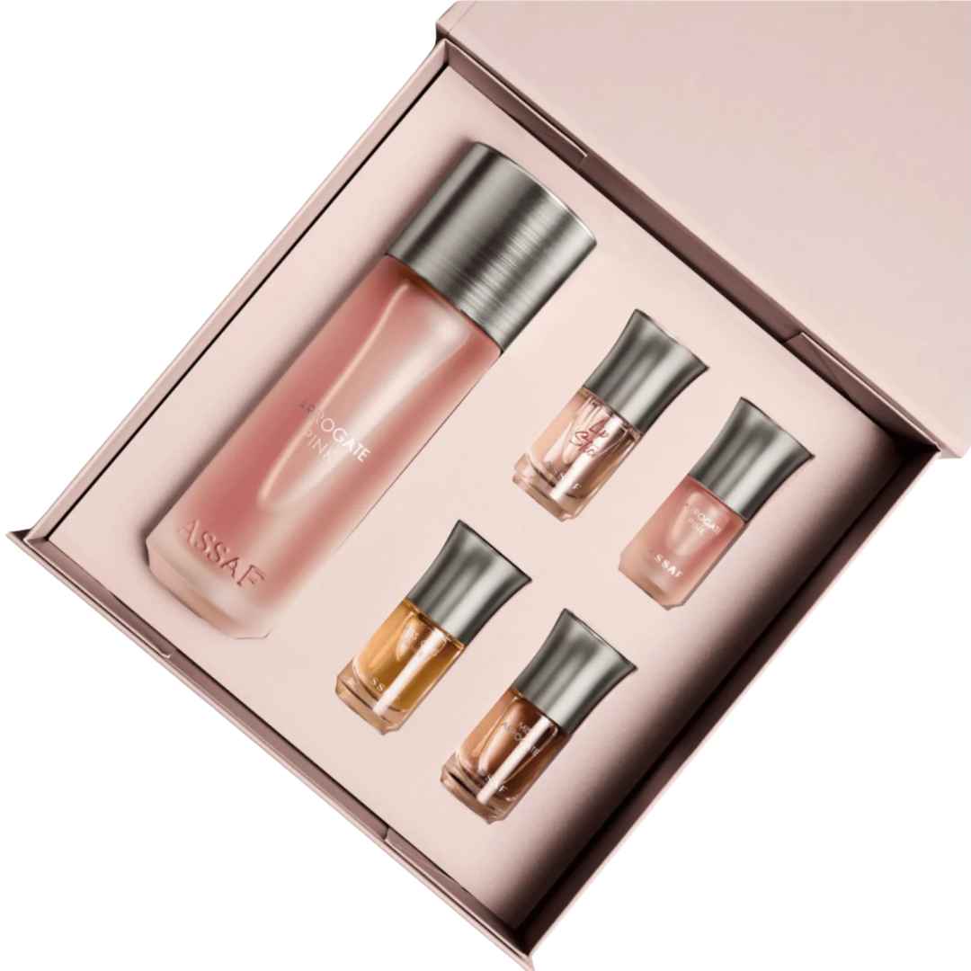 ASSAF ARROGATE PINK SET EDP FOR WOMEN - 200ml + 4 x 10 ml -Hadiyyeh