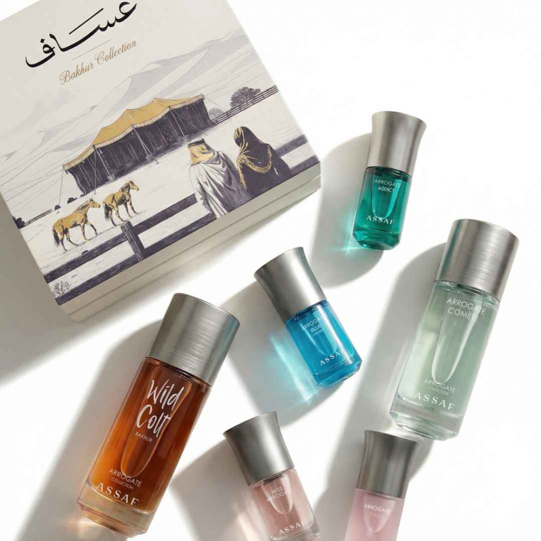 ASSAF BAKHUR COLLECTION EDP UNISEX - 150ml x 2 + 10ml x 4 -Hadiyyeh