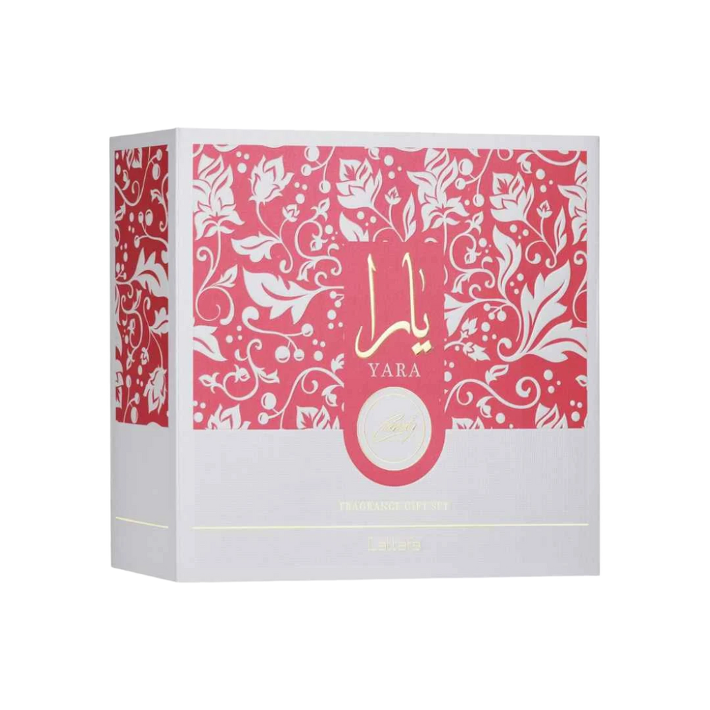 LATTAFA YARA CANDY GIFT SET FOR WOMEN - 100 ml + 50 ml + 12 ml -Hadiyyeh