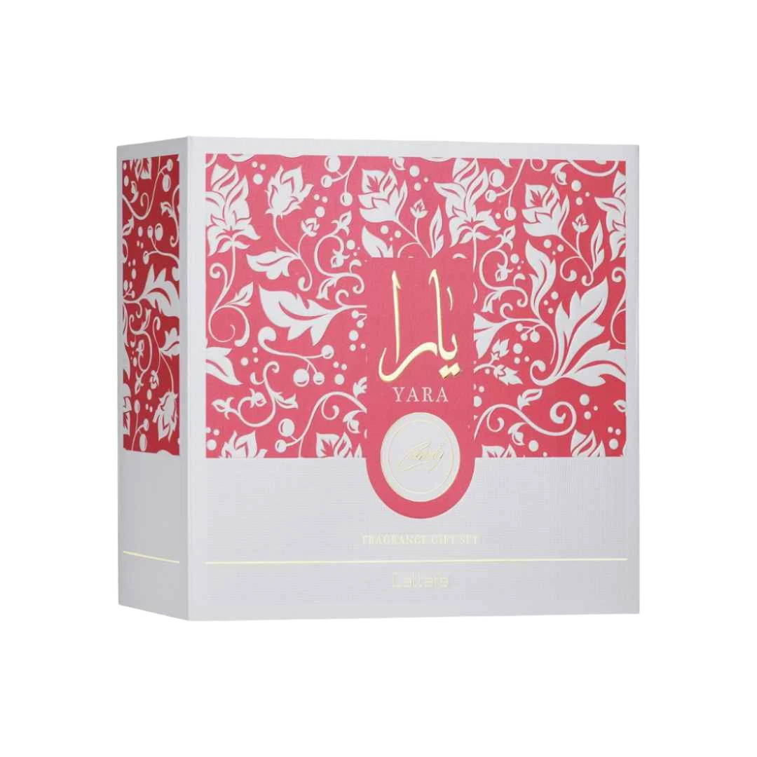 LATTAFA YARA CANDY GIFT SET FOR WOMEN - 100 ml + 50 ml + 12 ml -Hadiyyeh