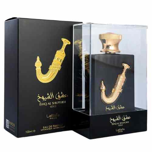 LATTAFA ISHQ AL SHUYUKH GOLD EDP UNISEX - 100 ml -Hadiyyeh