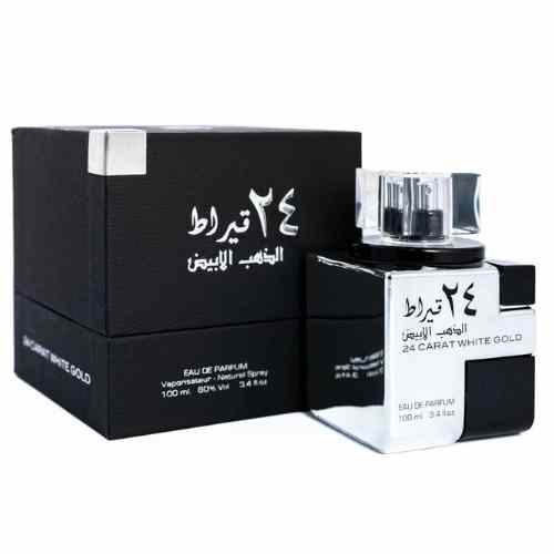 LATTAFA 24 CARAT WHITE GOLD EDP FOR MEN