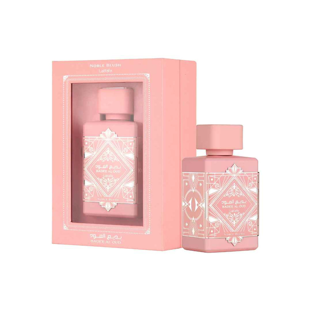 LATTAFA BADE'E AL OUD NOBLE BLUSH EDP FOR WOMEN - 100 ml -Hadiyyeh