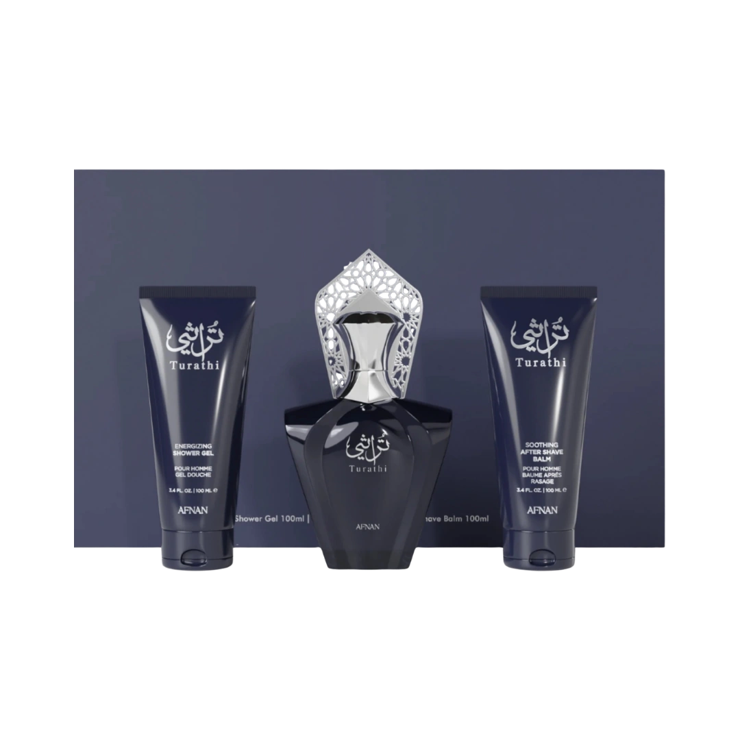 AFNAN TURATHI BLUE GIFT SET FOR MEN