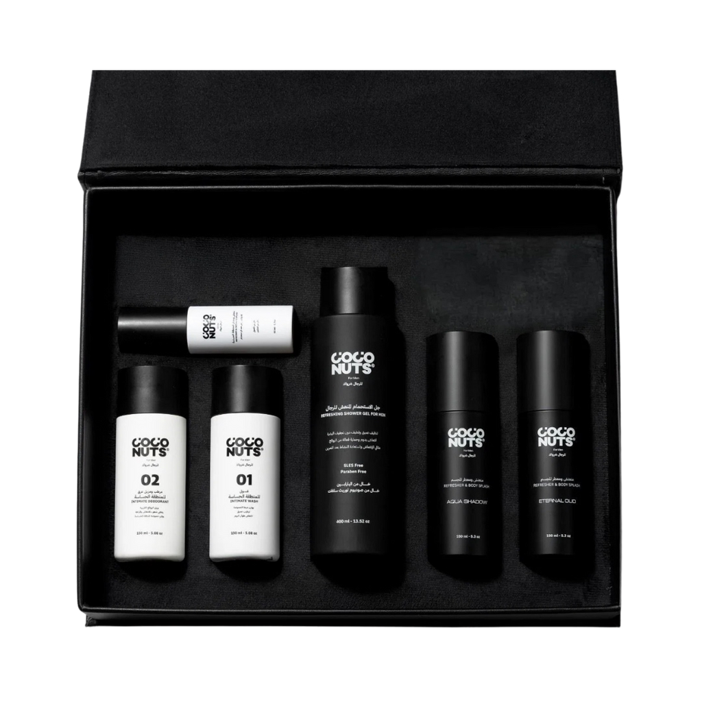 COCONUTS ATHLETES SET FOR MEN - 6 PIECES