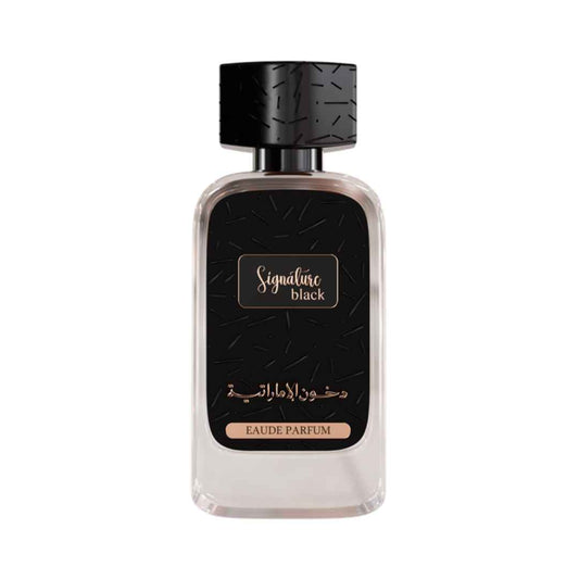DKHOON EMIRATES SIGNATURE BLACK EDP FOR MEN - 100 ml -Hadiyyeh