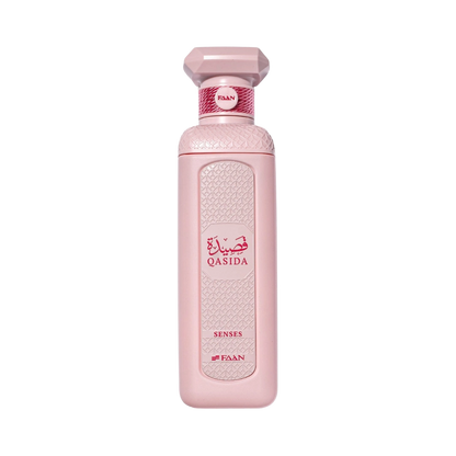 Faan Qasida Senses perfume for women 200ml – pink bottle with pink cap