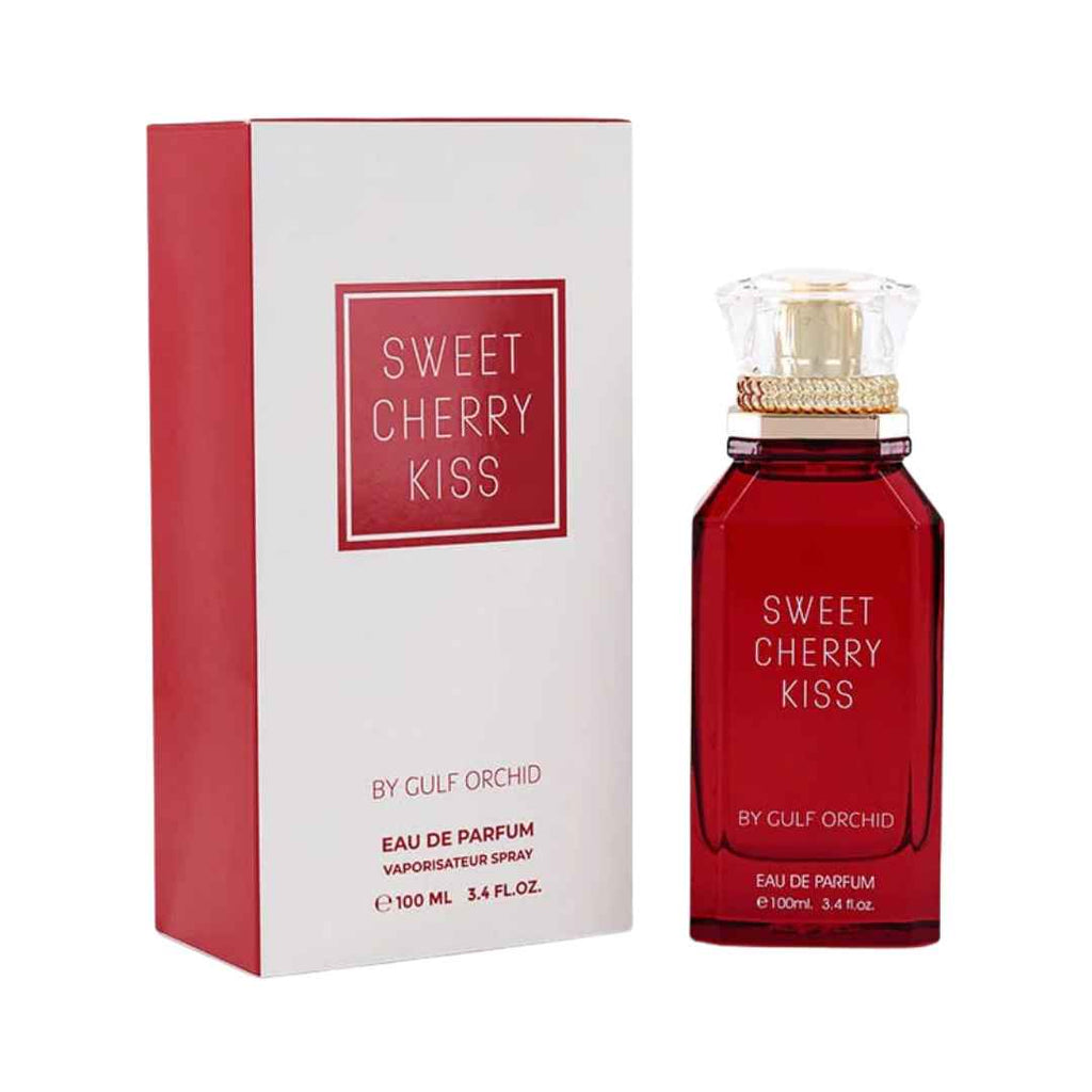 GULF ORCHID SWEET CHERRY KISS EDP FOR WOMEN - 100 ml -Hadiyyeh