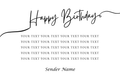 Gift Message Card