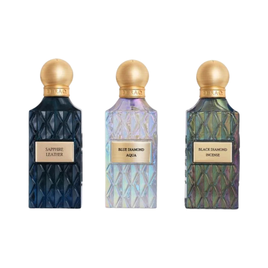 IBRAQ DIAMOND BLUE BOX 2 SET EDP FOR MEN