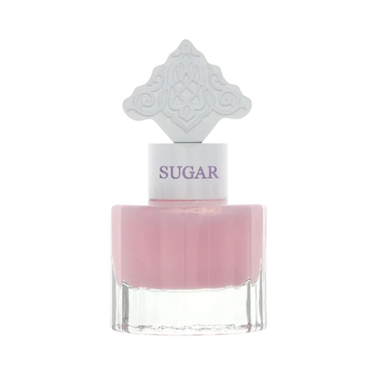 IBRAQ Sugar Musk Hair Mist for women 15ml – pink bottle with ornate white cap