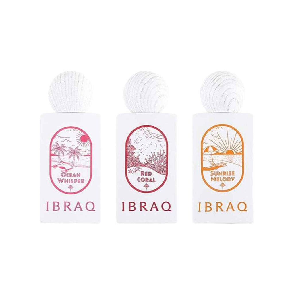 IBRAQ MINI SUMMER OCEAN COLLECTION UNISEX - 3 x 10 ml -Hadiyyeh