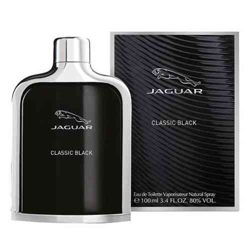 JAGUAR CLASSIC BLACK EDT FOR MEN - 100 ml -Hadiyyeh