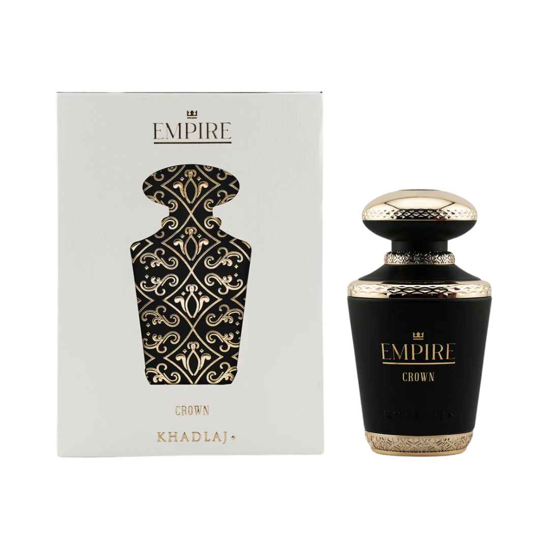 Masculine woody fragrance Empire Crown at Hadiyyeh Jordan.
