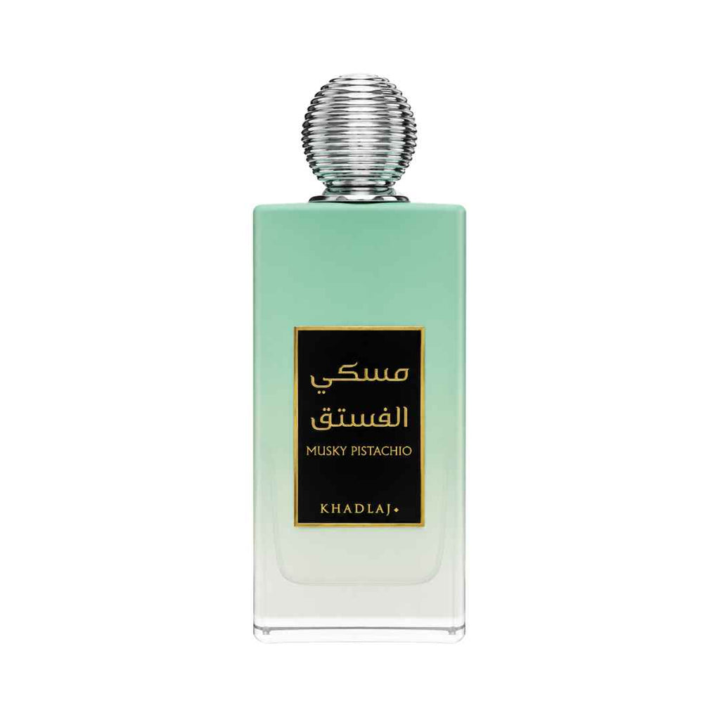 Trendy unisex musky pistachio fragrance at Hadiyyeh Jordan.