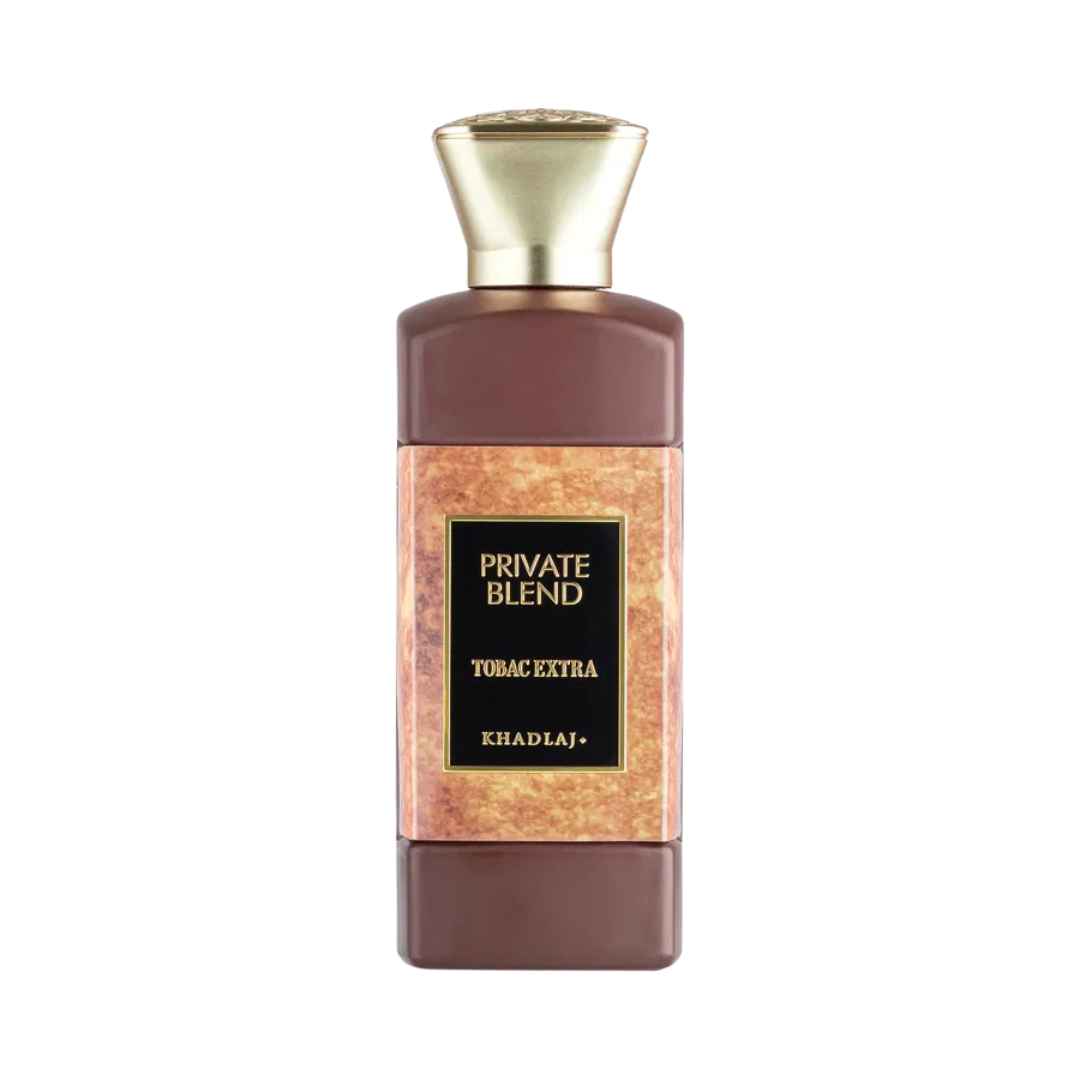 Bold unisex tobacco and saffron fragrance Private Blend Tobac at Hadiyyeh Jordan.