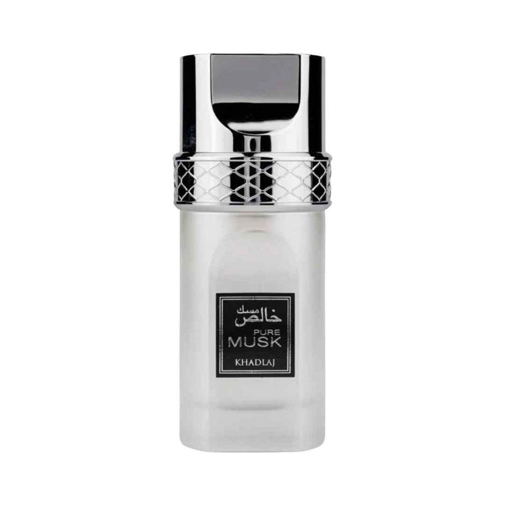 Authentic unisex white musk fragrance Khadlaj Pure Musk at Hadiyyeh Jordan.