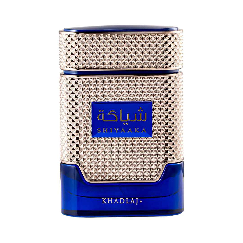 Versatile everyday men's fragrance Khadlaj Shiyaaka Blue at Hadiyyeh Jordan.