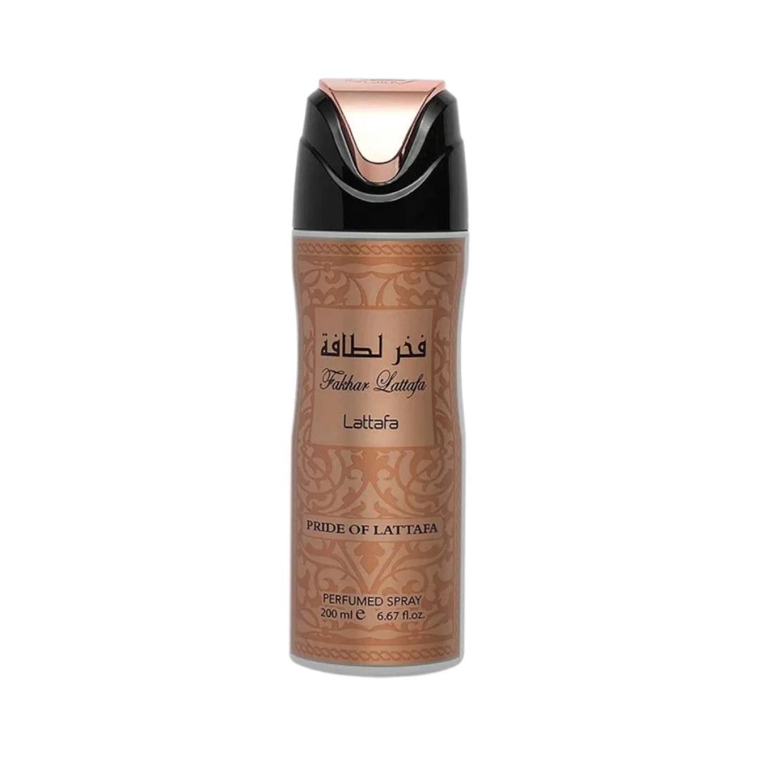 LATTAFA FAKHAR ROSE BODY SPRAY FOR WOMEN
