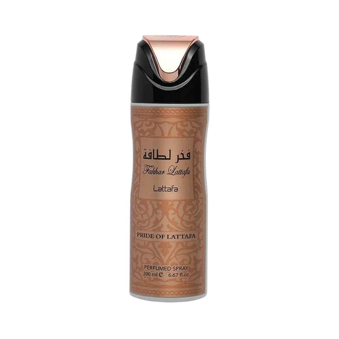 LATTAFA FAKHAR ROSE BODY SPRAY FOR WOMEN