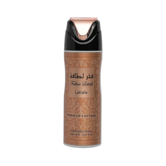LATTAFA FAKHAR ROSE BODY SPRAY FOR WOMEN