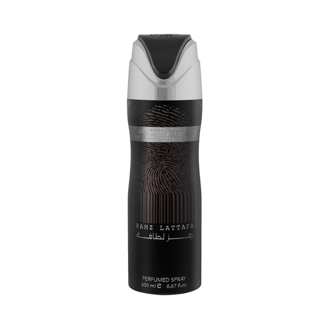 LATTAFA RAMZ LATTAFA SILVER BODY SPRAY FOR MEN
