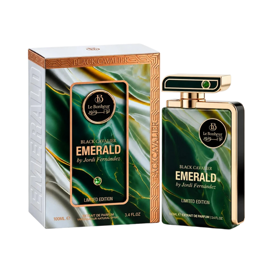 LE BONHEUR BLACK CAVALIER EMERALD EXTRAIT UNISEX