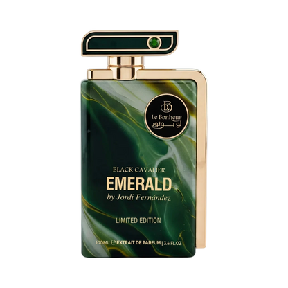LE BONHEUR BLACK CAVALIER EMERALD EXTRAIT UNISEX