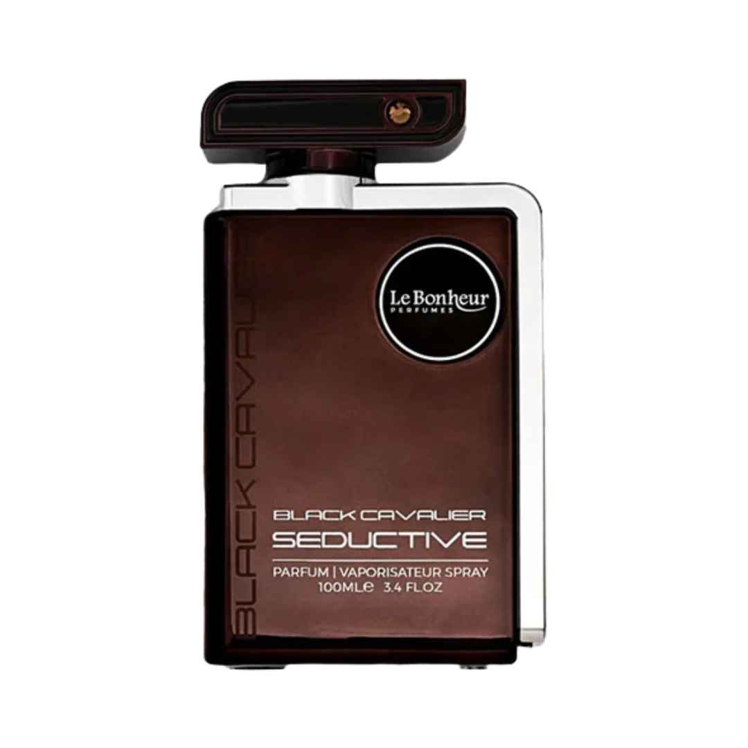 LE BONHEUR BLACK CAVALIER SEDUCTIVE PARFUM FOR MEN