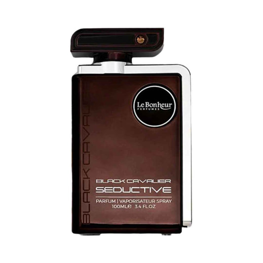 LE BONHEUR BLACK CAVALIER SEDUCTIVE PARFUM FOR MEN