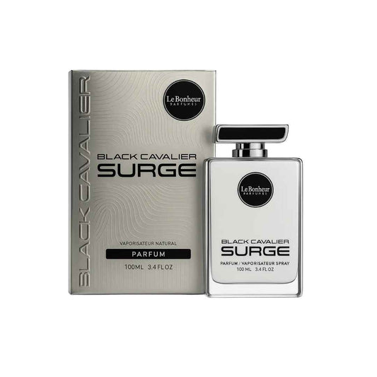 LE BONHEUR BLACK CAVALIER SURGE PARFUM FOR MEN