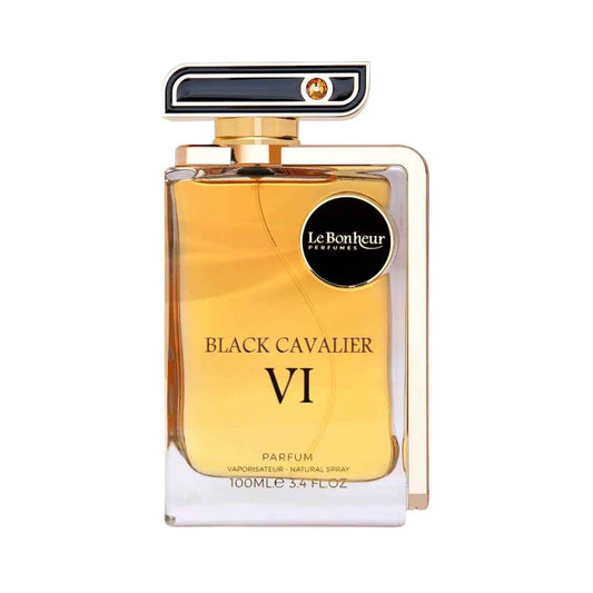 LE BONHEUR BLACK CAVALIER VI PARFUM FOR MEN