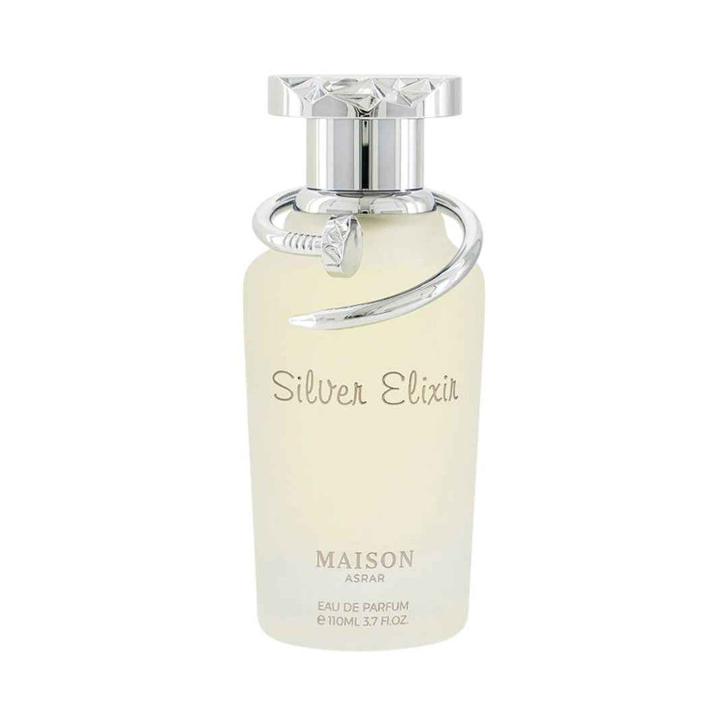 MAISON ASRAR SILVER ELIXIR EDP FOR MEN - 110 ml -Hadiyyeh