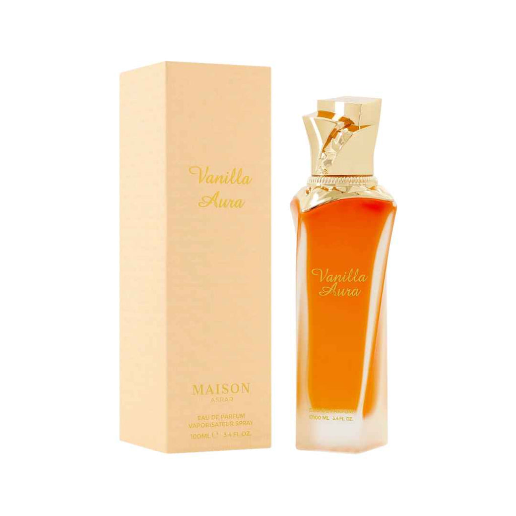 MAISON ASRAR VANILLA AURA EDP FOR WOMEN - 100 ml -Hadiyyeh