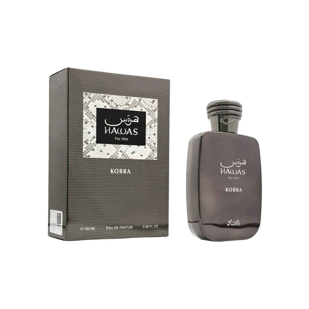RASASI HAWAS KOBRA EDP FOR MEN – Hadiyyeh