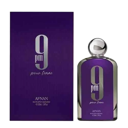 AFNAN 9PM EDP FOR WOMEN - 100 ml -Hadiyyeh