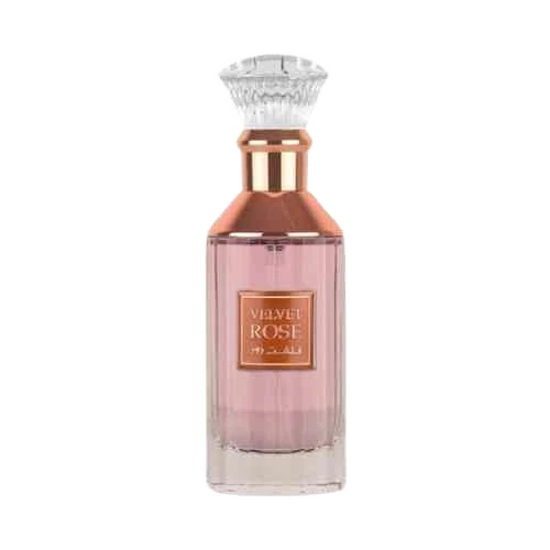 LATTAFA VELVET ROSE EDP FOR WOMEN - 100 ml -Hadiyyeh