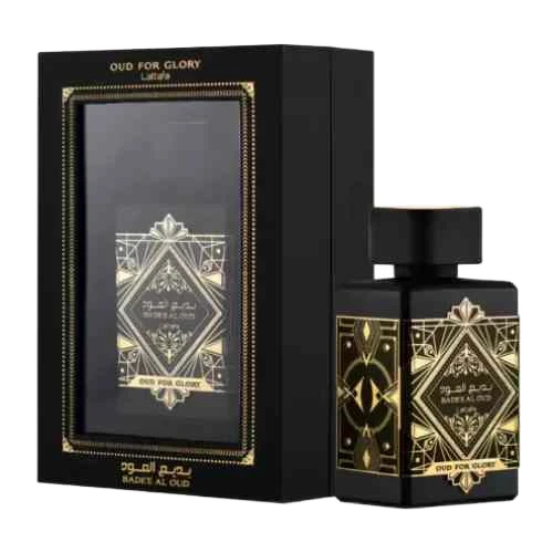 LATTAFA BADE'E AL OUD OUD FOR GLORY EDP FOR MEN - 100 ml -Hadiyyeh